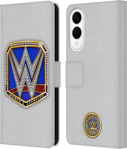 Vista 136 de Head Case Designs Officially Licensed WWE Cruiserweight Champion Title Belts Leather Wallet Case Compatible with Samsung Galaxy A07 4G Campeón