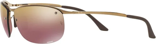 Vista 3 de Ray-Ban Gafas de sol rectangulares RB3542 Chromance para hombre