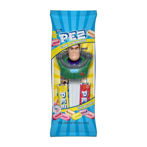 Vista 3 de PEZ Lightyear, dispensadores de dulces surtidos de 0.58 onzas (paquete de 12)