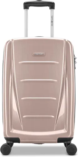 Vista 6 de Samsonite Winfield 2 Equipaje rígido con ruedas giratorias, Rosa(Artic Pink), Maleta de mano de 20 pulg.