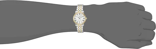 Vista 2 de Tissot Womens Carson Stainless Steel Dress Watch