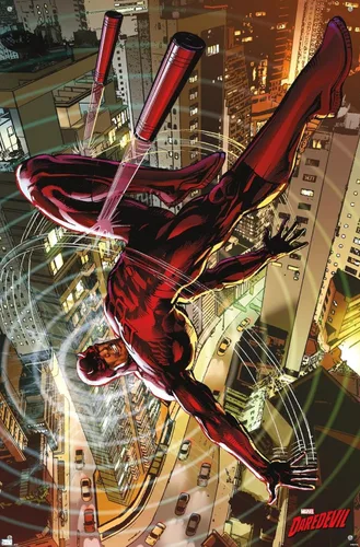 Vista 4 de Trends International Marvel Comics Daredevil - Póster de pared con cubierta de techo con chinchetas