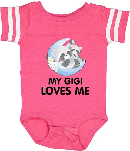 Vista 9 de inktastic Body de bebé Raccoon My Gigi Loves Me
