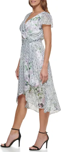 Vista 3 de DKNY Womens Faux Wrap Dress