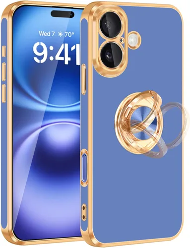 Vista 60 de Fingic Funda para iPhone 11, Funda para iPhone 11 con Soporte de Anillo [Soporte de Anillo Giratorio de 360° Base Magnética]