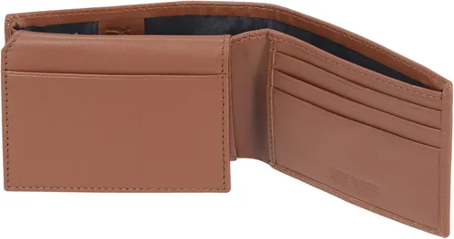 Vista 3 de Steve Madden Cartera RFID de cuero para hombre con bolsillos abatibles
