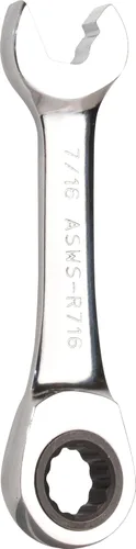Vista 4 de Jonard Tools ASW-12, llave de velocidad de doble extremo, cabeza angulada, 1/2