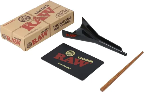 Vista 6 de RAW Cargador de cono compatible con tamaño King y 98 pre-rollos especiales Accesorio de carga de cono simple y eficiente para empacar prerolls