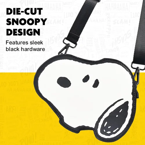 Vista 3 de Peanuts - Bolso bandolera ajustable para hombre y mujer