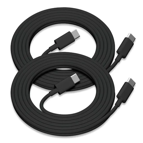 Vista 16 de Paquete de 2 cables de carga USB C a USB C de 3 pies y 60 W, cable de carga rápida tipo C a tipo C, para iPhone 16 E/17/Air/15/Pro/Plus/Pro Max