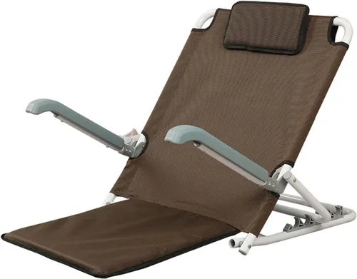 Vista 13 de Respaldo de cama ajustable, almohadas de descanso en cama de lectura, respaldo de cama elevable, portátil, plegable, ajustable, respaldo de espalda