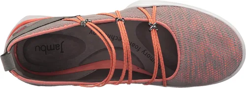 Vista 5 de Jambu Cheyenne - Zapatos planos de ballet veganos para mujer, Azul Patchwork, AD TEMPLATE