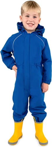 Vista 8 de JAN & JUL Traje impermeable para lluvia, overol a prueba de viento para niños pequeños y niños Thin-liner: Camiones grandes