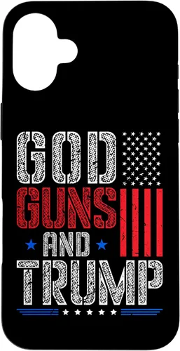 Vista 23 de God Guns and Trump Vote Donald Trump Republican Case for iPhone 17