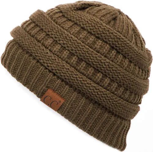 Vista 390 de C.C Trendy Warm Chunky Soft Stretch Cable Knit Beanie