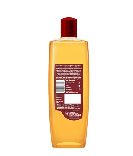 Vista 8 de Aceite para el cabello de almendra y coco Parachute Advansed Para cabello suave y sedoso Aumenta el brillo y la suavidad Sin parabenos ni