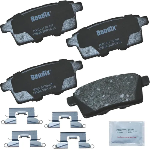 Vista 29 de Bendix Priority1 CFC154 - Juego de pastillas de freno de disco para Avanti II, Century, LeSabre, Regal, Riviera, chasis comercial, DeVille