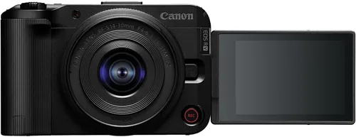 Vista 2 de Canon EOS R50 V - Cámara sin espejo con lente RF-S14-30mm F4-6.3 is STM PZ, sensor APS-C, 24.2 megapíxeles, zoom ultra gran angular, enfoque