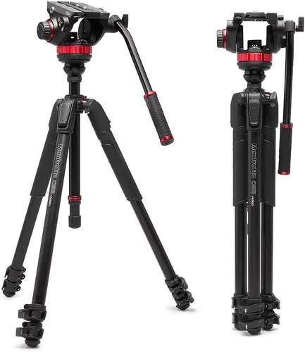 Vista 13 de Manfrotto Kit de vídeo, Cabeza Serie 500 (Adaptador-Fluid Head 500X)