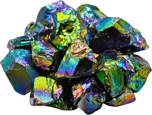 Vista 12 de 1 libra de piedras preciosas y piedras curativas en bruto a granel para hacer joyería con envoltura de alambre, Wicca y curación con cristales