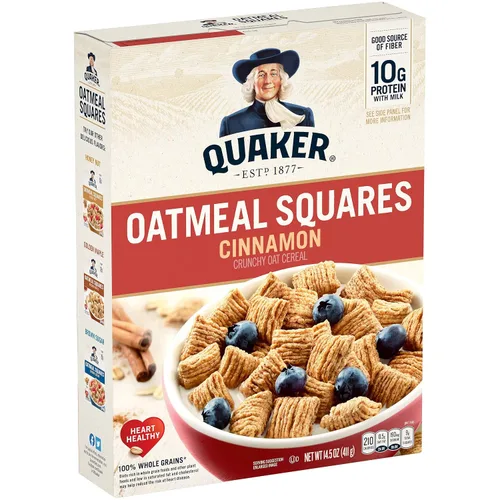 Vista 25 de Quaker Avena instantánea, proteína de azúcar morena de arce, 0.35 onzas de proteína, 12.6 onzas, paquete de 6