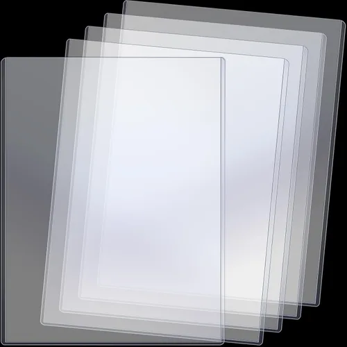 Vista 12 de Sherr 1 protector rígido de impresión para papel de póster de 18 x 24 pulgadas, protectores de páginas, fundas de plástico para póster, soporte