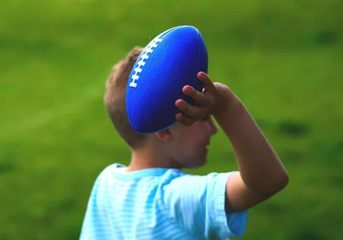 Vista 3 de Fútbol infantil de espuma, 7.25 pies, pequeño, suave, paquete de 3