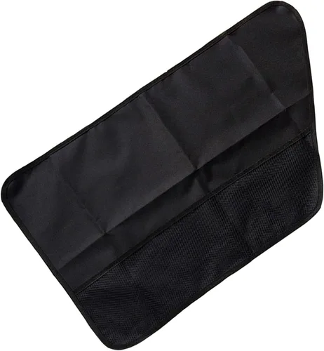 Vista 8 de KIMISS Protector de puerta de automóvil para mascotas, cubierta de puerta de tela Oxford 600D, ajuste universal para perros y gatos, protector