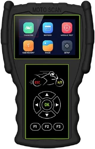 Vista 10 de Original TopDiag M100 Pro - Escáner de motocicleta profesional, herramienta de diagnóstico para motocicleta (versión completa)