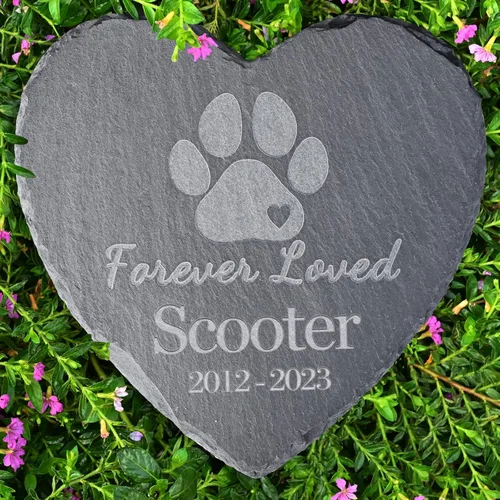 Vista 17 de Regalos Conmemorativos para Pérdida de Perro, Piedra Conmemorativa para Mascotas, Regalos Conmemorativos para Perro, Regalo de Simpatía por Pérdida