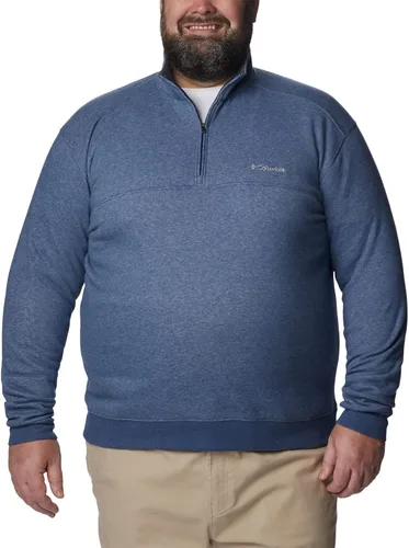 Vista 4 de Chaqueta Columbia Hart Mountain II para hombre, con media cremallera