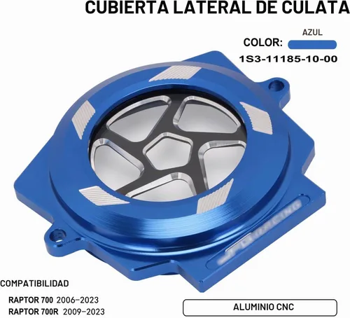 Vista 2 de Protector de cubierta de culata de motocicleta para Raptor 700 2006-2023, Raptor 700R 2009-2023 ATV Dirt Bike, Visual Ver