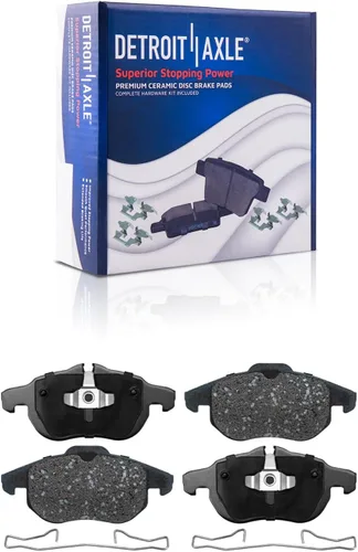 Vista 9 de Detroit Axle - Pastillas de freno para Avalanche Express Suburban Savana Yukon XL 1500 Chevy Tahoe GMC Cadillac Escalade, Pastillas de freno