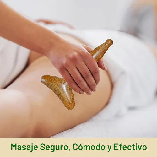 Vista 7 de Herramientas de madera del masaje del Massager del drenaje