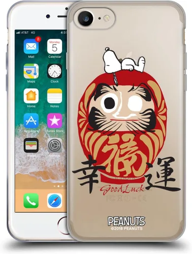 Vista 433 de Carcasa de gel para iPhone 7 Plus/iPhone 8 Plus, diseño de Snoopy Oriental de Peanuts, Badges