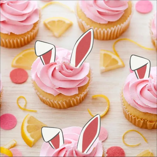 Vista 16 de Juego surtido de 24 polillas comestibles de cabeza de muerte pequeña – Obleas para pasteles y cupcakes – polillas comestibles para decoración