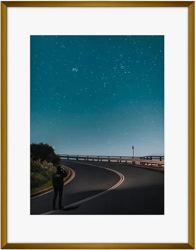 Vista 38 de Frametory, Portarretratos de aluminio negro de 6 x 8 pulgadas, juego de 1, ideal para mostrar fotos de 5 x 7 con paspartú o 6 x 8 sin paspartú