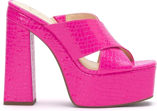 Vista 5 de Jessica Simpson Basima - Sandalias de tacón alto con plataforma para mujer
