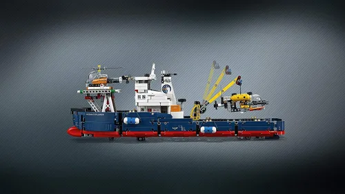 Vista 2 de LEGO Technic juego explorador oceánico.