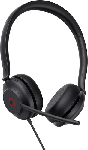 Vista 8 de Yealink Auriculares USB UH34 con micrófono, certificados por equipos, auriculares con cable con micrófono con cancelación de ruido para computadora