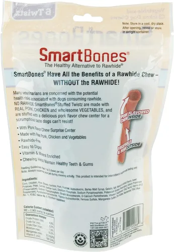 Vista 2 de SmartBones Alimento para perro Twistz relleno., talla única