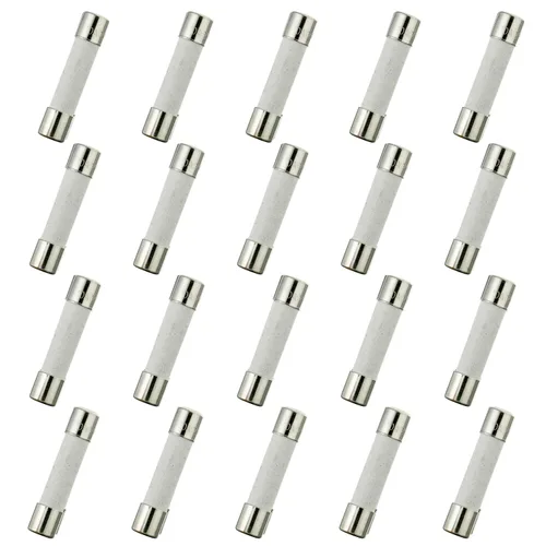 Vista 10 de T1AL250V 20 fusibles de tubo de cerámica de soplado lento de 0.236x1.181 in 0.24 x 1.18 pulgadas 1A 250V