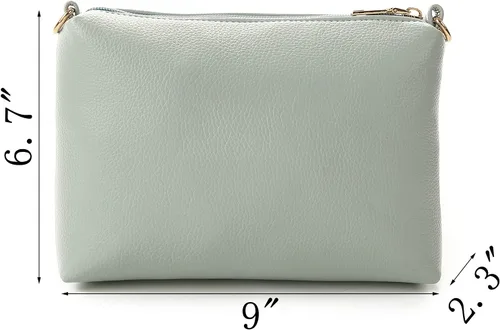 Vista 3 de JHVYF Bolso cruzado con asa superior para mujer, estilo clásico, estilo casual