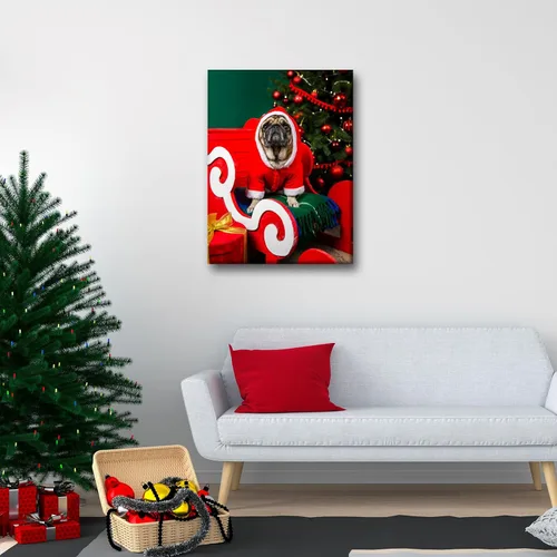 Vista 4 de YONICA Imagen en lienzo personalizada de tus fotos, impresión artística de pared personalizada de 24 x 32 pulgadas para decoración del hogar, lienzo