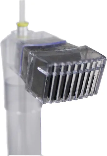 Vista 4 de Penn-Plax Filtro de acuario Undergravel para tanques de 10 galones, dos placas de 9.5 x 9.5 pulgadas, sistema debajo de grava para agua limpia