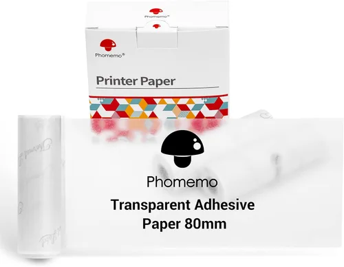 Vista 14 de Phomemo - Papel adhesivo térmico blanco para impresora, 77 mm, compatible con la impresora de notas adhesivas Phomemo M03/M03AS/M04S/M04AS, texto