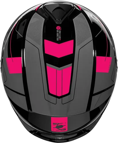 Vista 4 de Castle X CX935 Raid - Casco eléctrico modular para nieve (brillo rosa glo/carbón - XS)