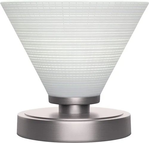 Vista 73 de Luna - Lámpara de mesa con 1 luz en granito oscuro (51-DG-300)