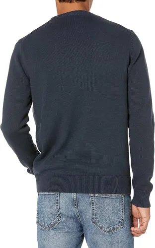 Vista 2 de Goodthreads - Suéter de algodón suave con cuello redondo para hombre (marca de Tienda)
