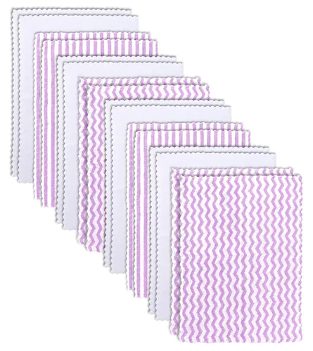 Vista 16 de Paquete de 8 paños para eructos súper suaves para bebé, paños para bebé, ultra absorbentes, grandes, para recién nacidos, para niños y niñas, trapos
